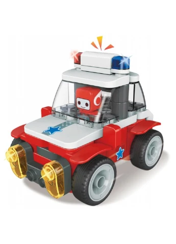 Конструктор Blocks Police Car 59 елементів (61001W) Pai Blocks Police Car 59 элементов (198484500)