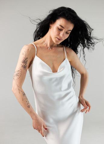 Білий кежуал сукня сукня-комбінація MaCo exclusive однотонна