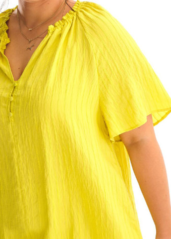 Желтая летняя блуза C&A