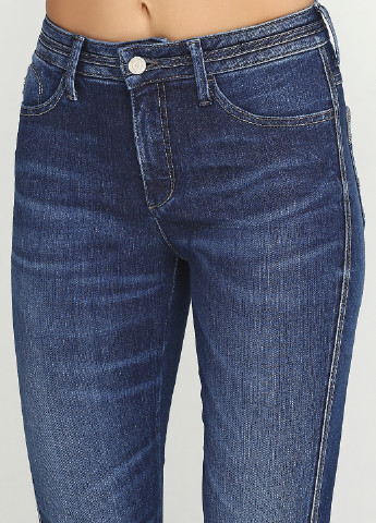 Синие демисезонные джинсы Bogner