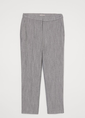 Светло-серые зимние брюки H&M