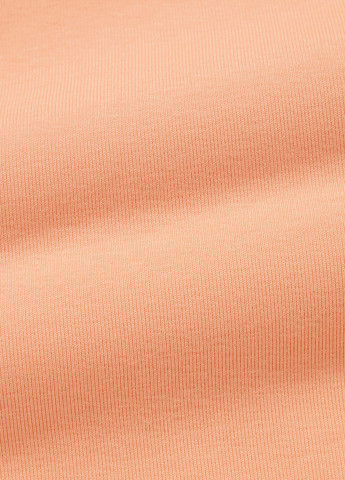 Персиковая женская футболка-поло Uniqlo однотонная