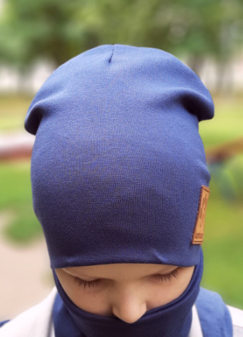 Дитяча шапка з хомутом КАНТА розмір 52-56, синій (OC-133) Канта (212242421)