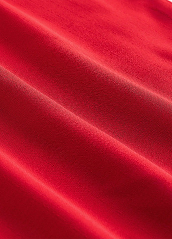 Красная кэжуал рубашка с орнаментом SHEIN