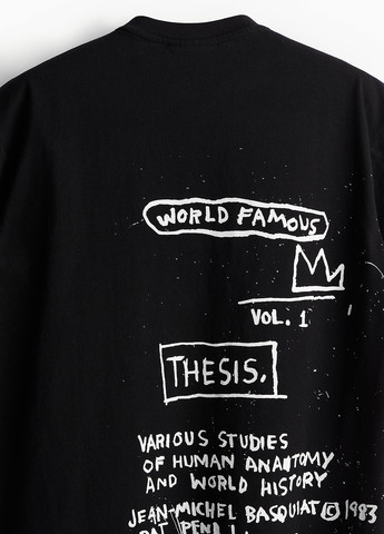 Черная футболка H&M