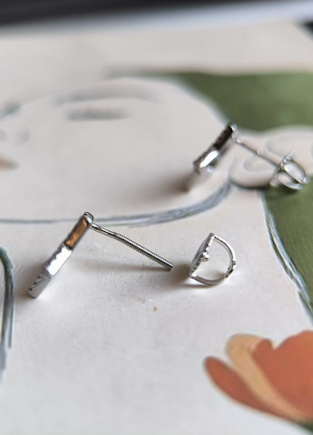 Серьги Silver Flame (369649131)