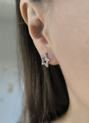 Серьги Silver Flame (369649131)