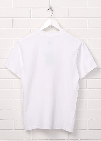 Белая демисезонная футболка PORT