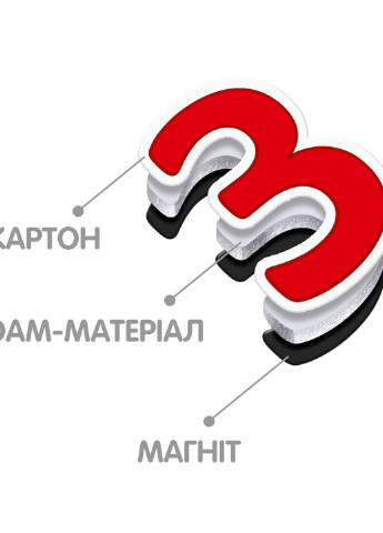 Математика на магнитах VT5411-04 (укр) Vladi toys (232552083)