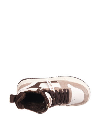 Осенние ботинки Prima d'Arte с белой подошвой, с перфорацией