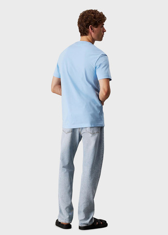 Светло-голубая футболка Calvin Klein Jeans