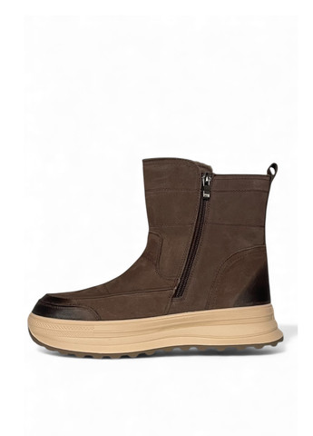 Зимние ботинки Meego из натурального нубука