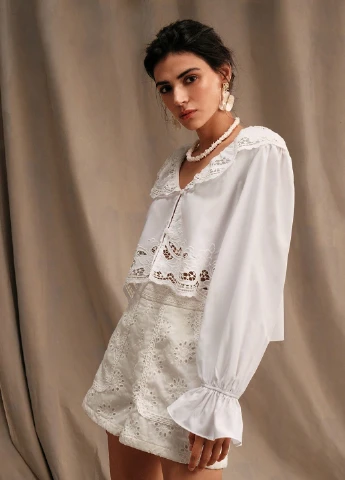 Біла блуза SHEIN