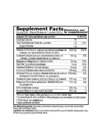 Электролитный напиток, Микс Ягод, Sport Electrolyte Drink Mix,, 1 пакетик Ener-C (255409146)