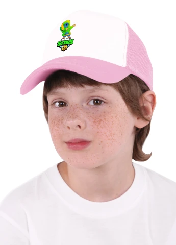 Кепка Тракер дитяча Зелений Леон Бравл Старс (Green Leon Brawl Stars) (33404-1705) MobiPrint (220769717)