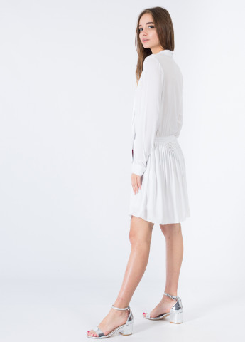 Білий кежуал сукня кльош, плісована Unique 21 однотонна