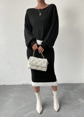 Костюм (джемпер, спідниця) SHEIN (330487680)