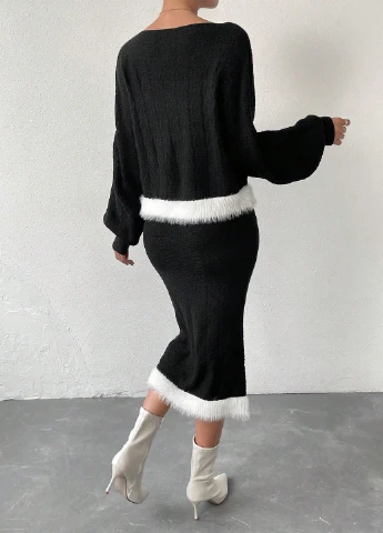 Костюм (джемпер, спідниця) SHEIN (330487680)