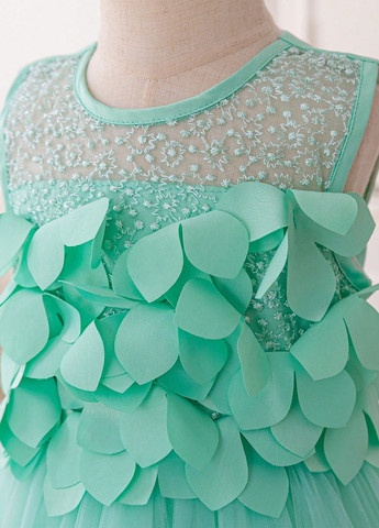 Мятное платье SHEIN (323639153)