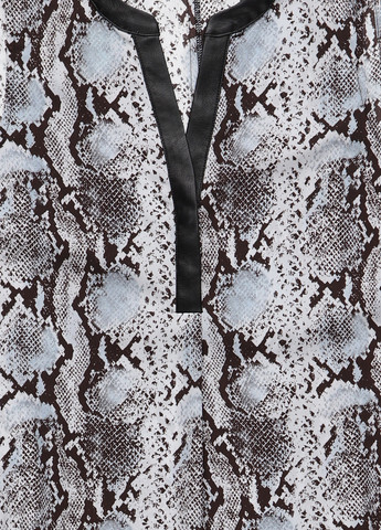 Комбінована кежуал сукня а-силует Kiomi зміїний