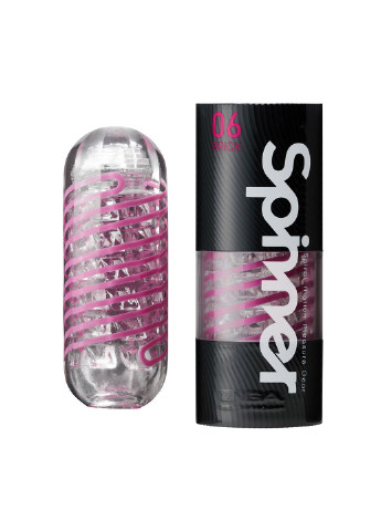 Мастурбатор Spinner 06 Brick з пружною стимулюючою спіраллю всередині Tenga (252022600)