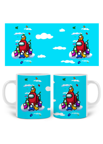 Кружка Амонг Ас (Among Us) 330 мл горнятко керамічне (20259-2596) MobiPrint (219778409)