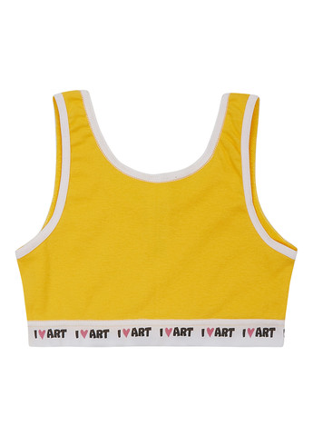 Желтый демисезонный комплект (топ, трусы) Garnamama