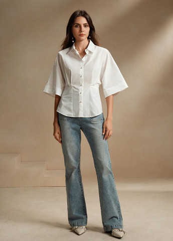 Біла блуза SHEIN