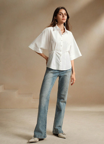 Біла блуза SHEIN