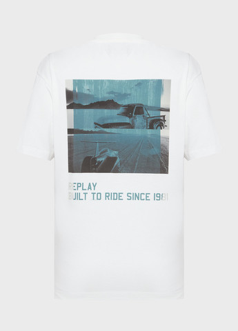 Белая футболка Replay