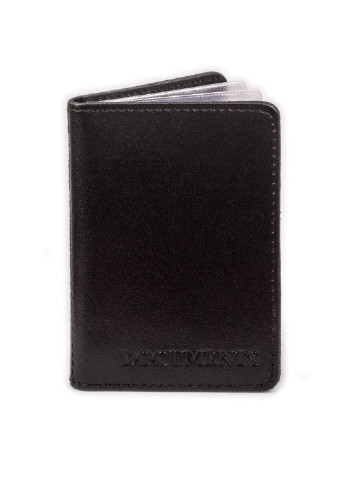 Подарунковий набір №4: обкладинка на паспорт + обкладинка на документи (чорний) HandyCover (216641956)