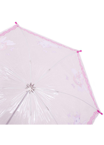 Бесцветный детский зонт-трость механический 73 см Zest однотонный (232988635)