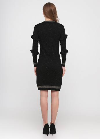 Чорна кежуал плаття, сукня сукня светр Biba меланжева