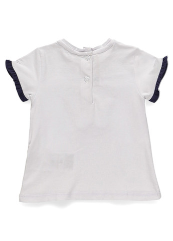 Белая летняя футболка Chicco