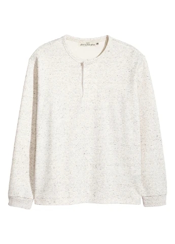 Лонгслів H&M сірий кежуали
