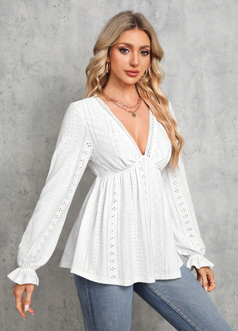 Белая блуза SHEIN