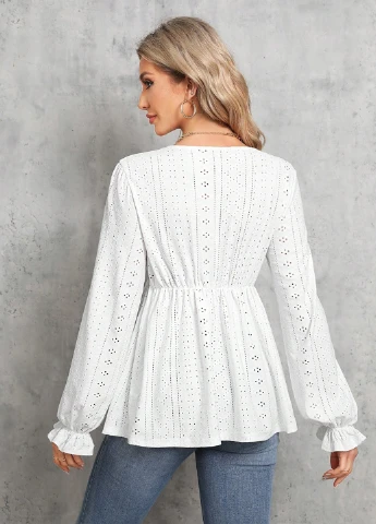 Белая блуза SHEIN