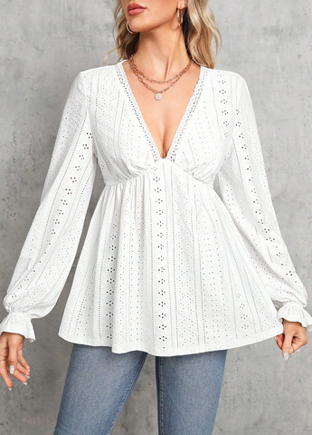 Белая блуза SHEIN