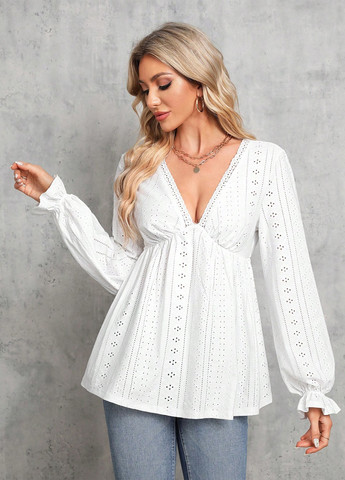 Белая блуза SHEIN