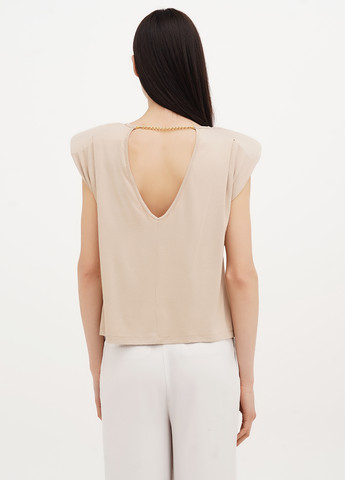 Бежевая блуза Vicolo