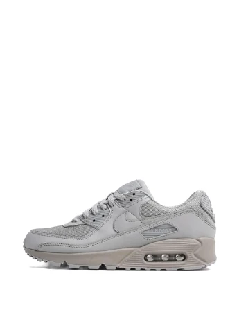 Сірі кросівки cn8490-001 демісезон Nike AIR MAX 90 Leather