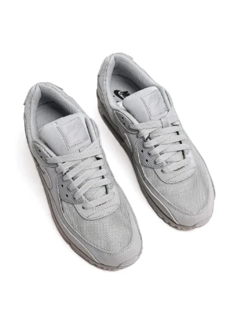 Сірі кросівки cn8490-001 демісезон Nike AIR MAX 90 Leather