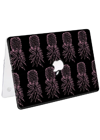 Чехол пластиковый для Apple MacBook 12 A1534 / A1931 Темный Ананас (Dark Pineapple) (3365-1858) MobiPrint (218528576)