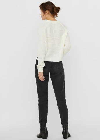 Молочний демісезонний светр Vero Moda