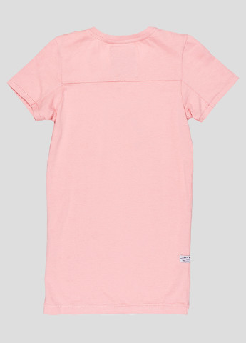 Розовая летняя футболка Vingino