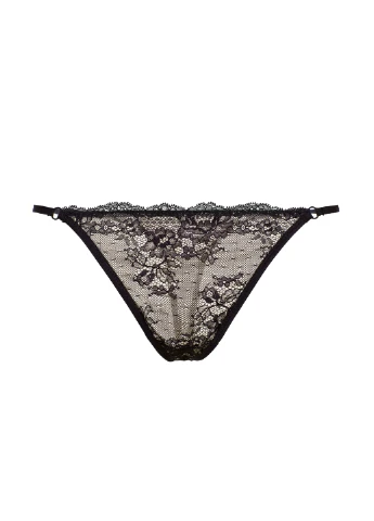 Труси жіночі Gracija-Rim Chiara 36/XS чорний/смажений мигдаль 21020 Gracija Rim (256117233)