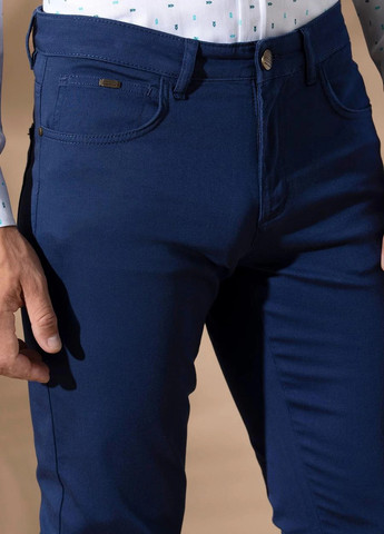 Синие демисезонные слим джинсы Pierre Cardin