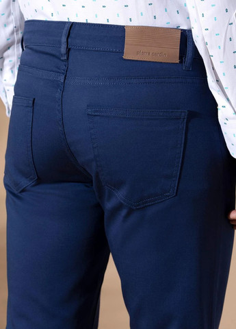 Синие демисезонные слим джинсы Pierre Cardin
