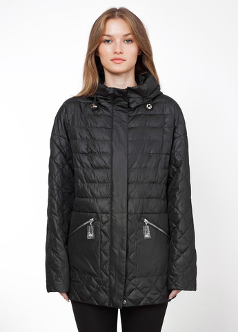 Черная демисезонная куртка Meajiateer