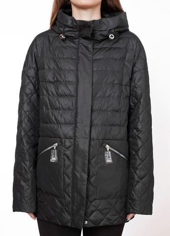 Черная демисезонная куртка Meajiateer